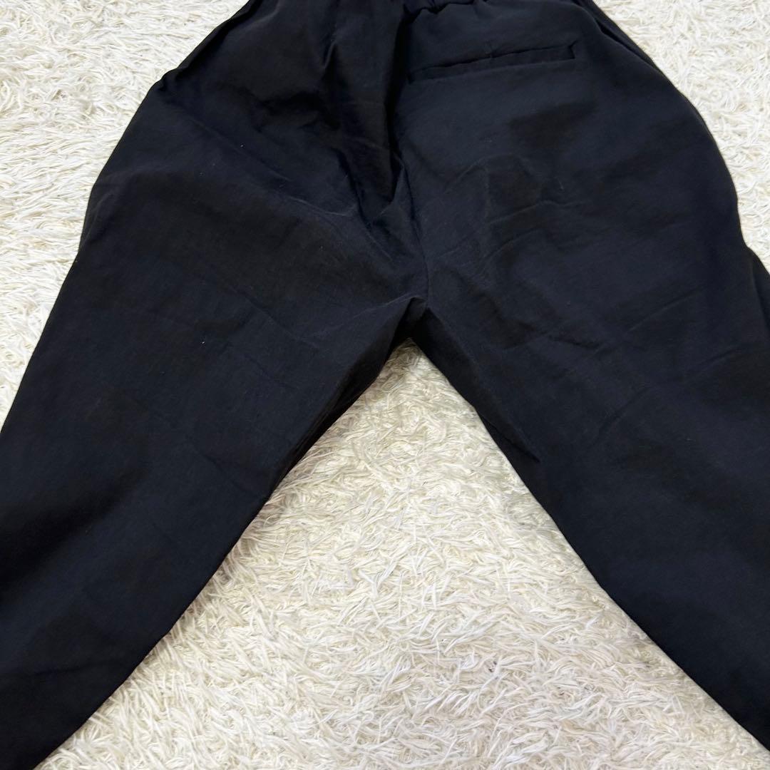 23年モデル✨ セオリー パンツスーツ セットアップ リネン混 ブラック 現行