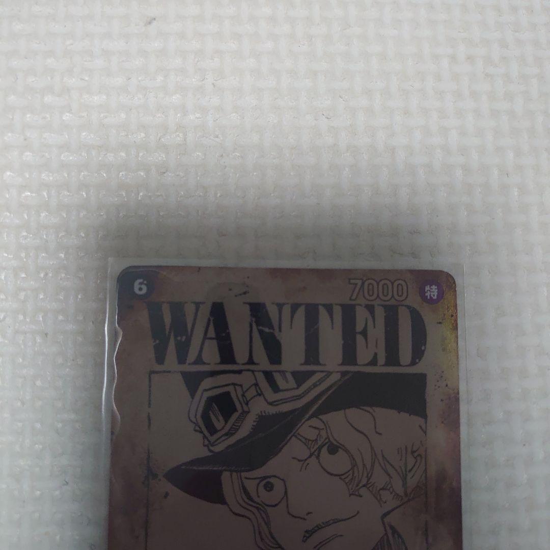 ワンピースカード　サボ　SP　手配書　 パラレル
