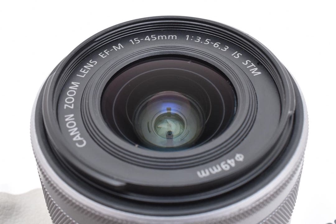 【美品】CANON EOS KISS M2 EF-M15-45mm IS STM
