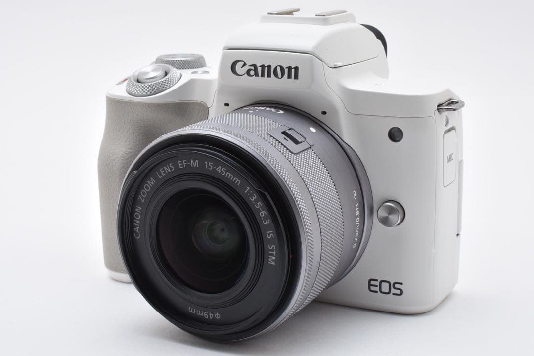 【美品】CANON EOS KISS M2 EF-M15-45mm IS STM