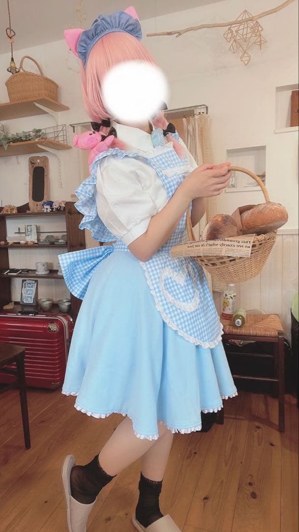 天*️様 にじさんじ【周央サンゴ】GTA内パン屋衣装コスプレセット