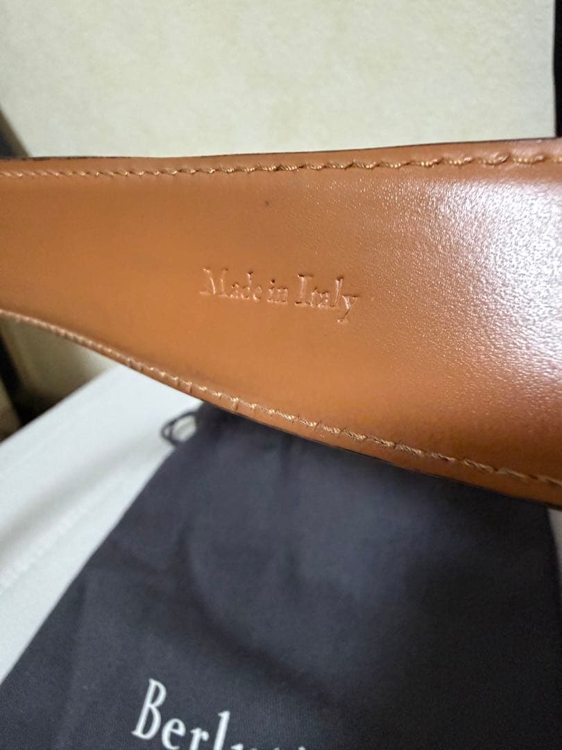 Berluti Bバックルベルト