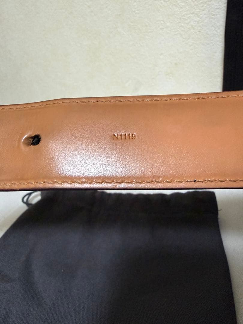 Berluti Bバックルベルト