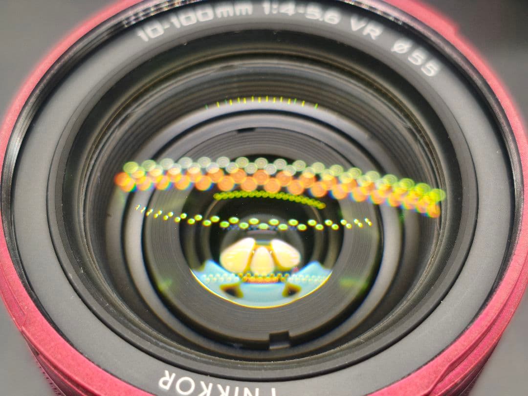 Nikon 1 J2 レッド レンズ2本 10-30 10-100