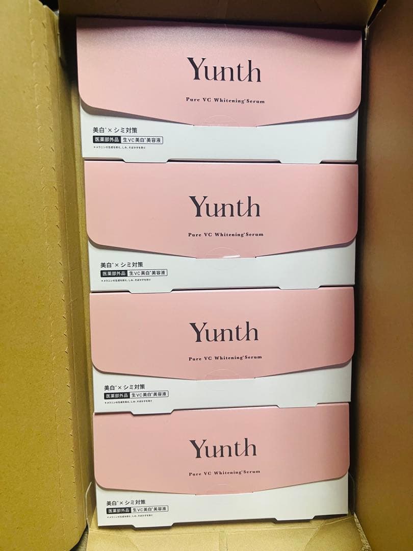 《お得セット》Yunth Pure VC Whitening Serum 4個