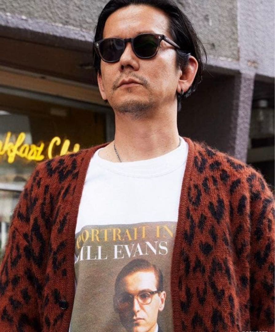 BILL EVANS WACKO MARIA SWEAT SHIRT 白 L