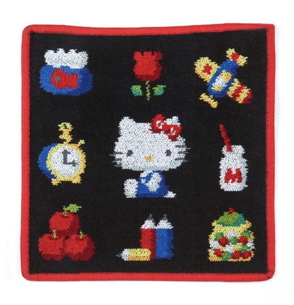 新品　フェイラー × ハローキティ　シュニール織ハンカチ　２枚セット