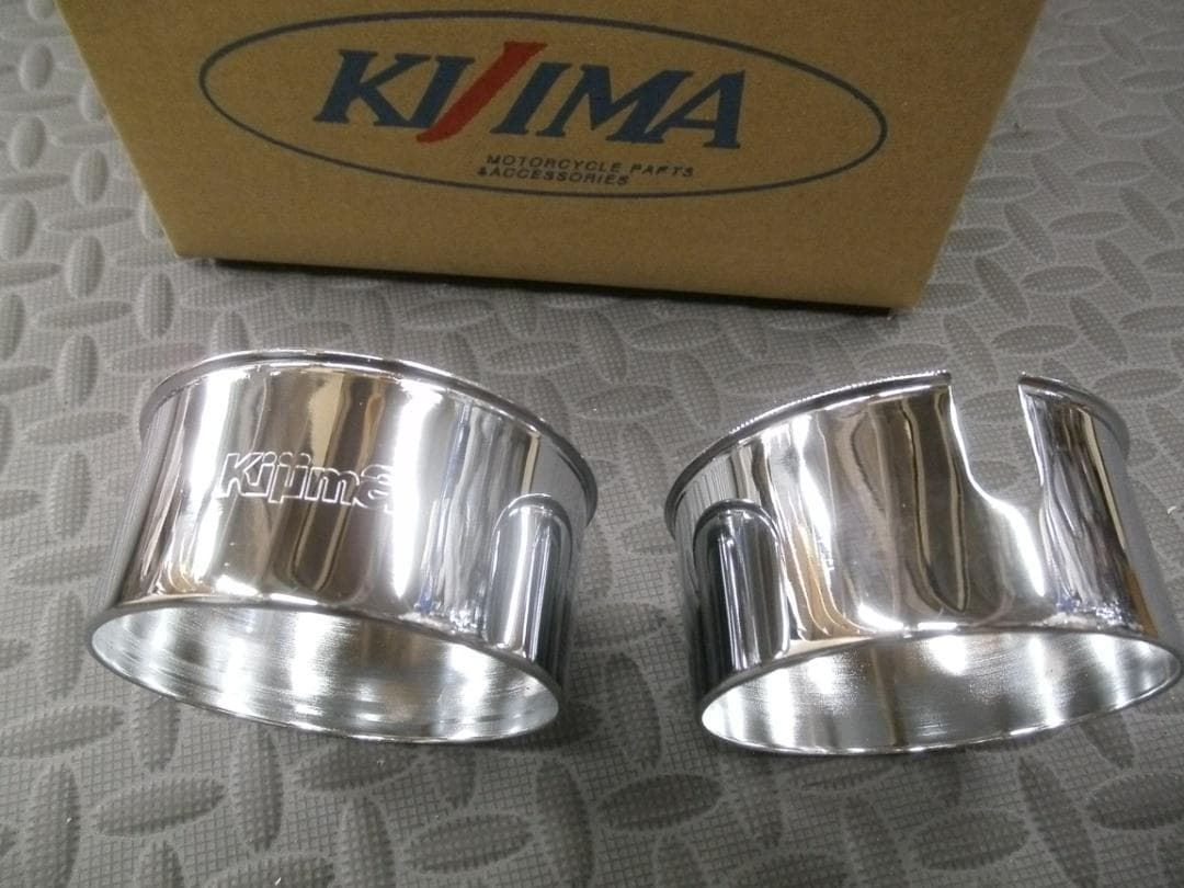 GS400 GS400L RG250 キジマ正規品　メッキメーターカバー　新品