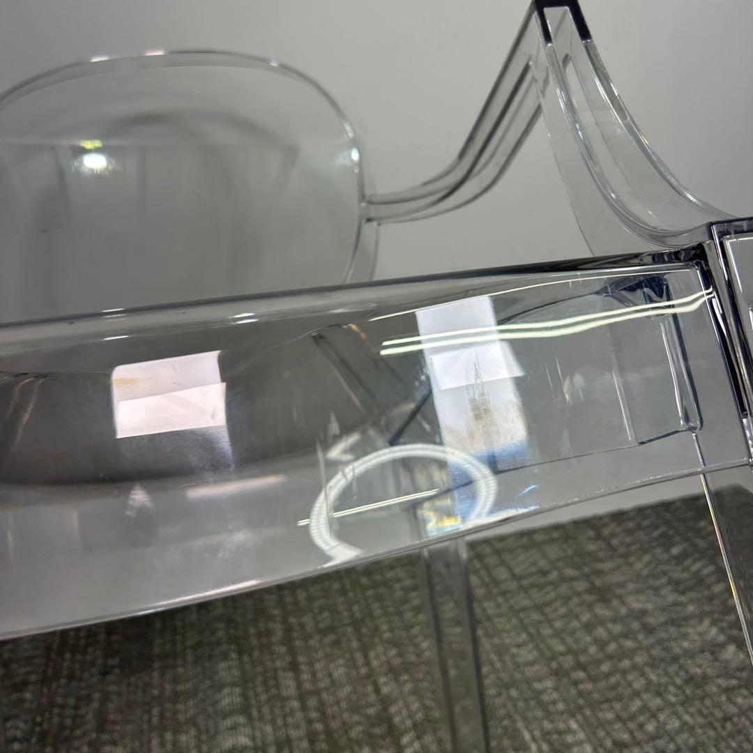【2脚セット】Kartell ルイ・ゴースト シングルチェア クリア