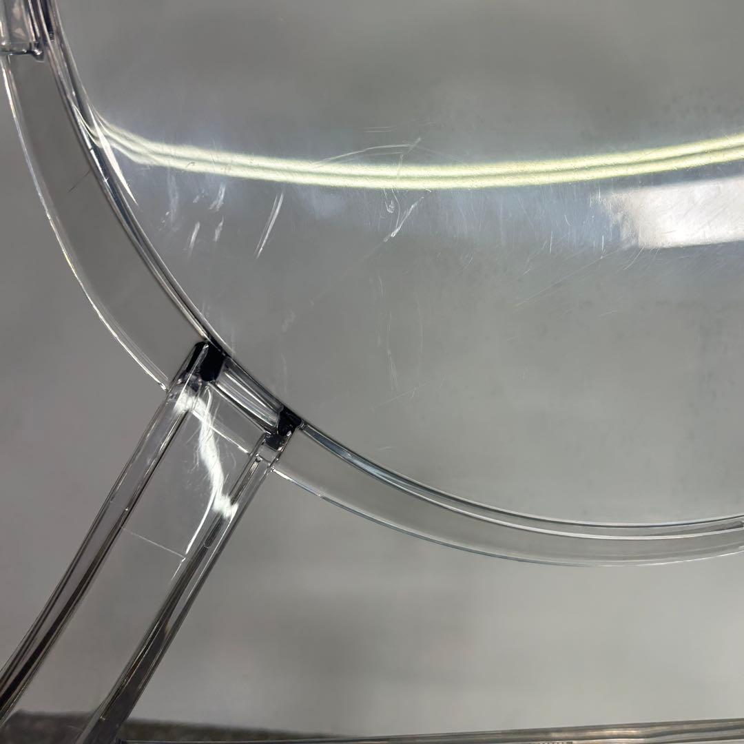 【2脚セット】Kartell ルイ・ゴースト シングルチェア クリア