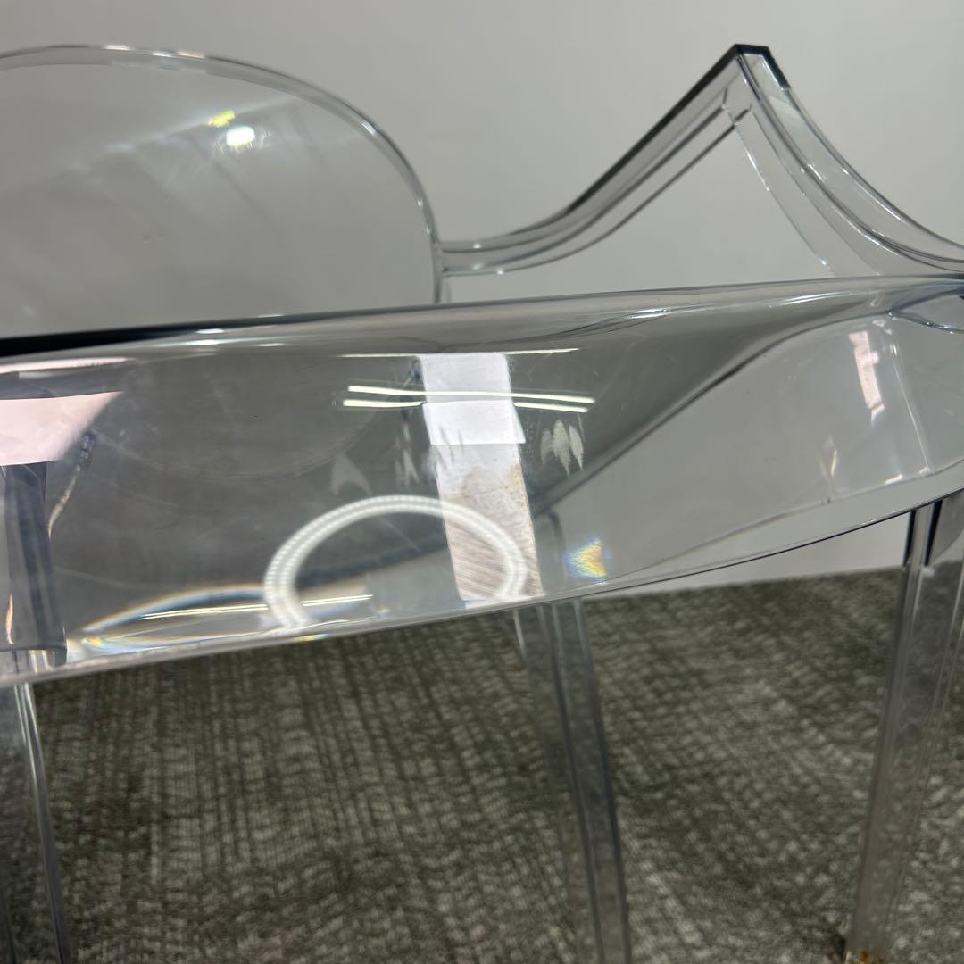 【2脚セット】Kartell ルイ・ゴースト シングルチェア クリア