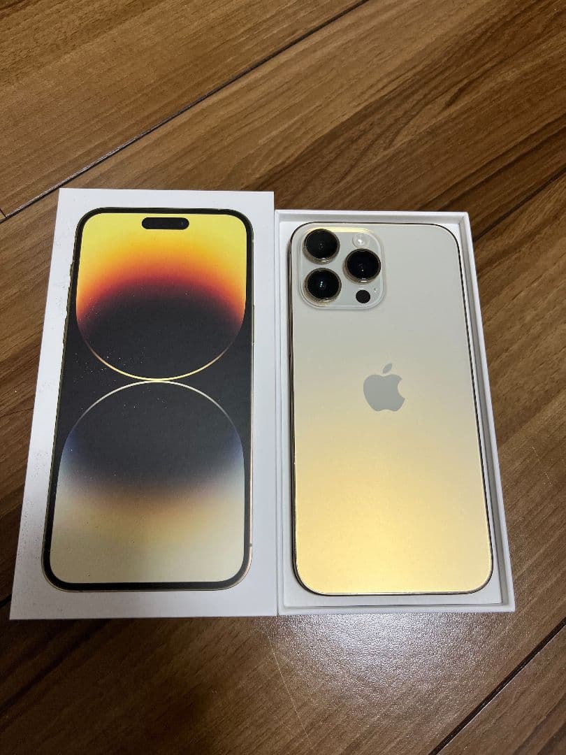 ドコモAppleiPhone14ProMaxゴールド256GB本体アップル