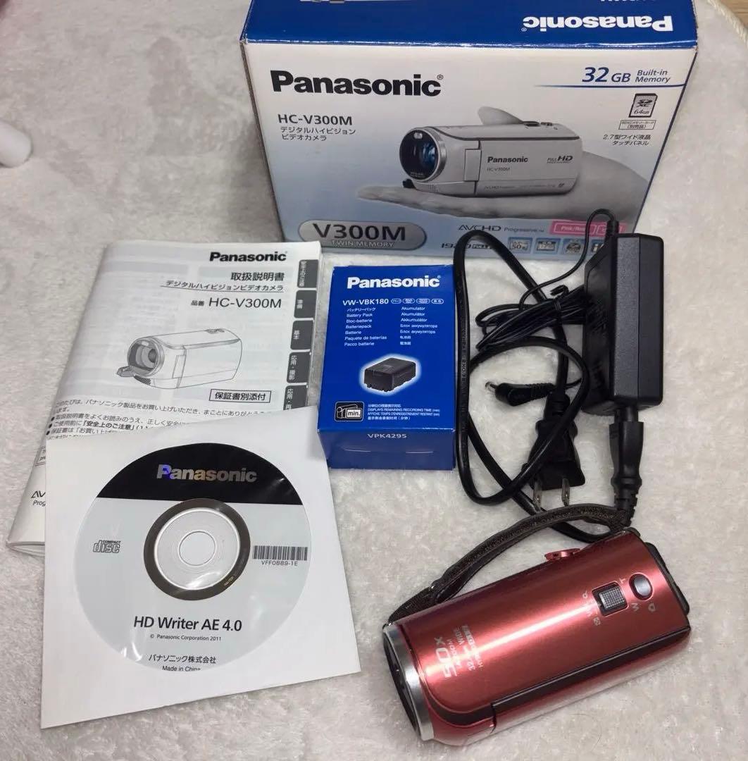 Panasonic HC-V300M ビデオカメラ ほぼ新品 3837