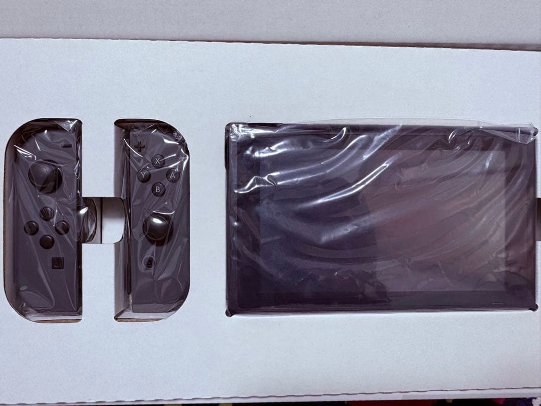 未使用 Nintendo Switch グレー　本体