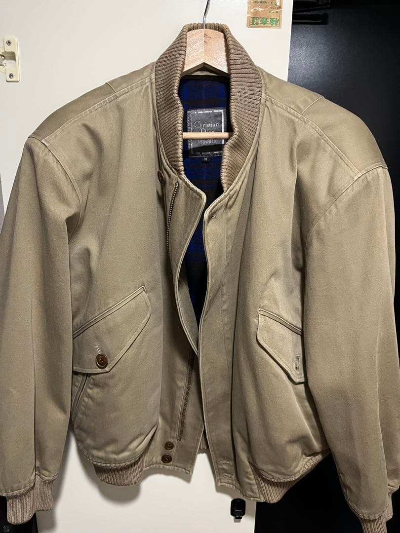 クリスチャンディオール Dior ライナー チェック ジャンパー JK