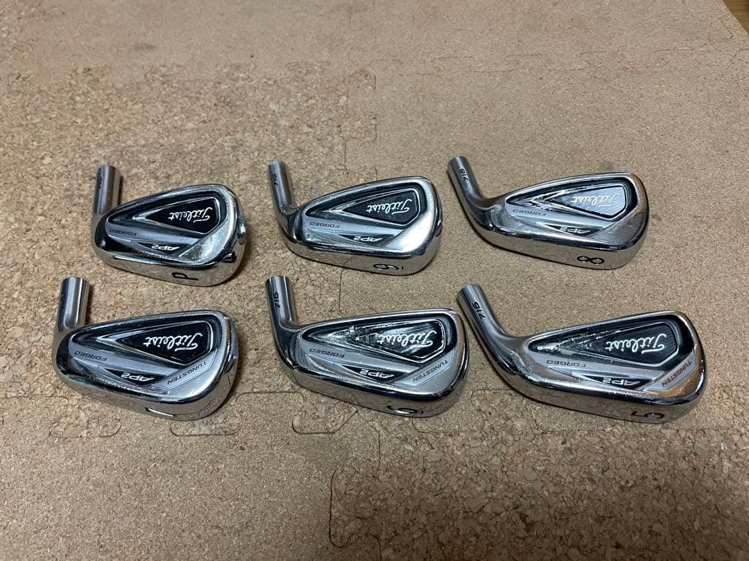 Titleist AP2 716 アイアンセットヘッドのみ 6本セット