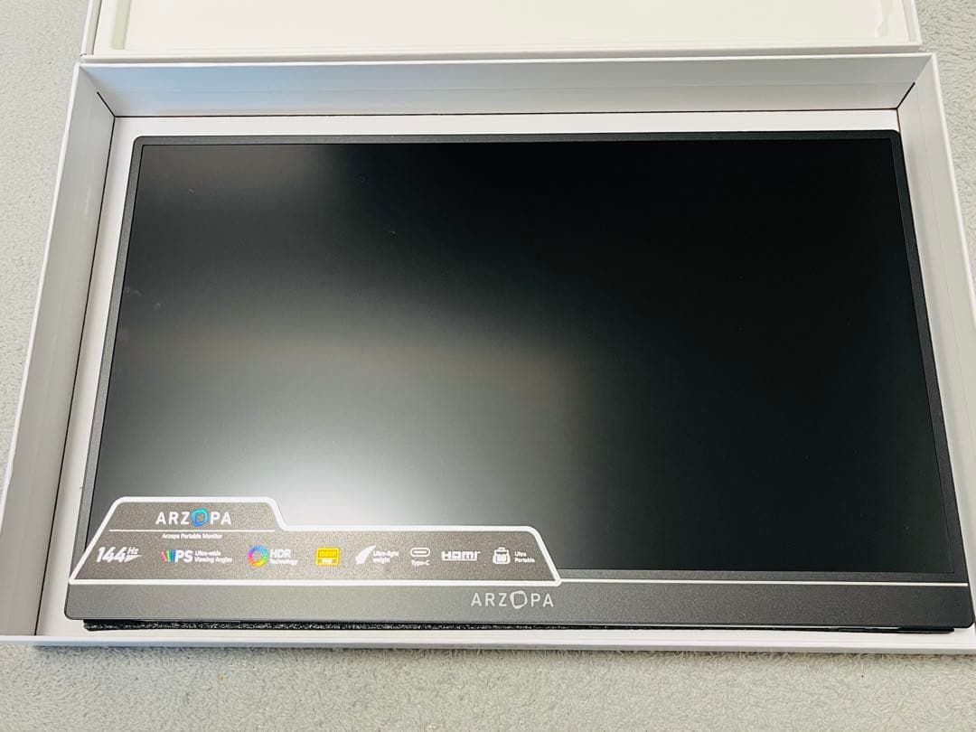 新品未使用 ARZOPA Z1FC 144Hz モバイルモニター ゲーミング