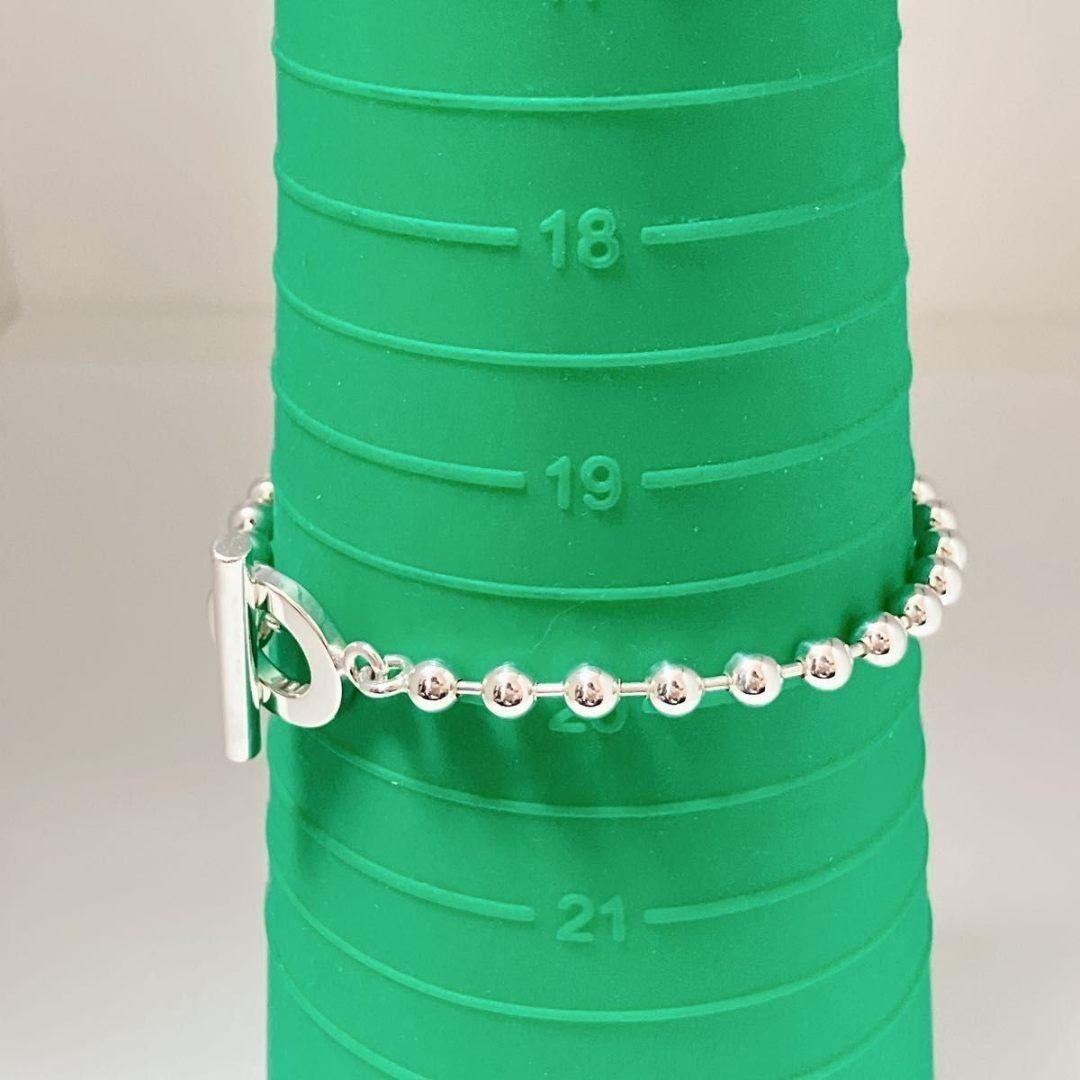 新品同様 20 グッチ GUCCI 925 ブレスレット シルバー Y794