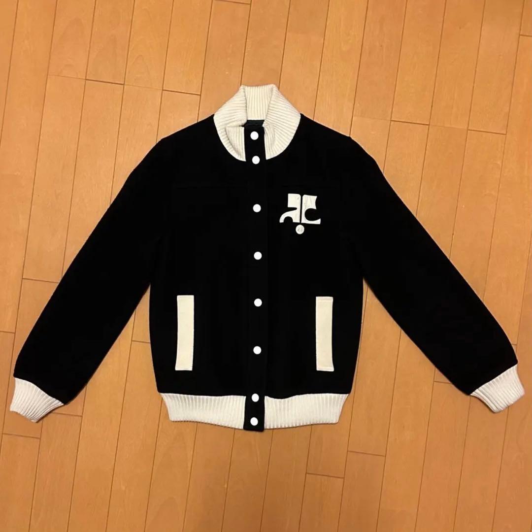 Courreges クレージュ スタジャン ブルゾン vintage