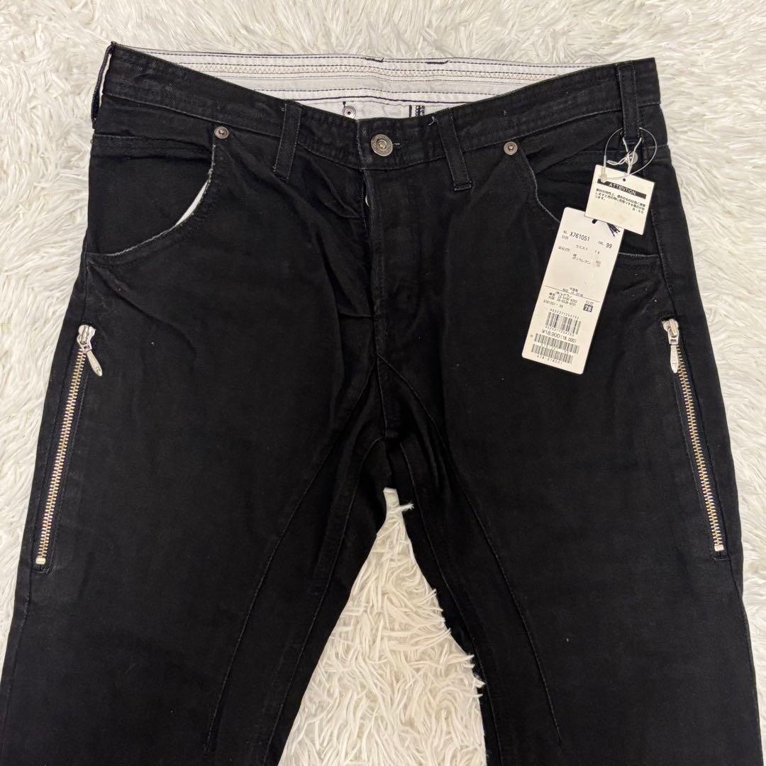 【タグ付き】 ヨウジヤマモト　AAR y2k 00s ブラック スキニー