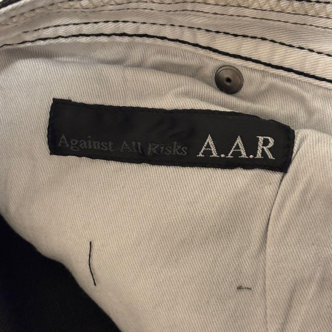 【タグ付き】 ヨウジヤマモト　AAR y2k 00s ブラック スキニー