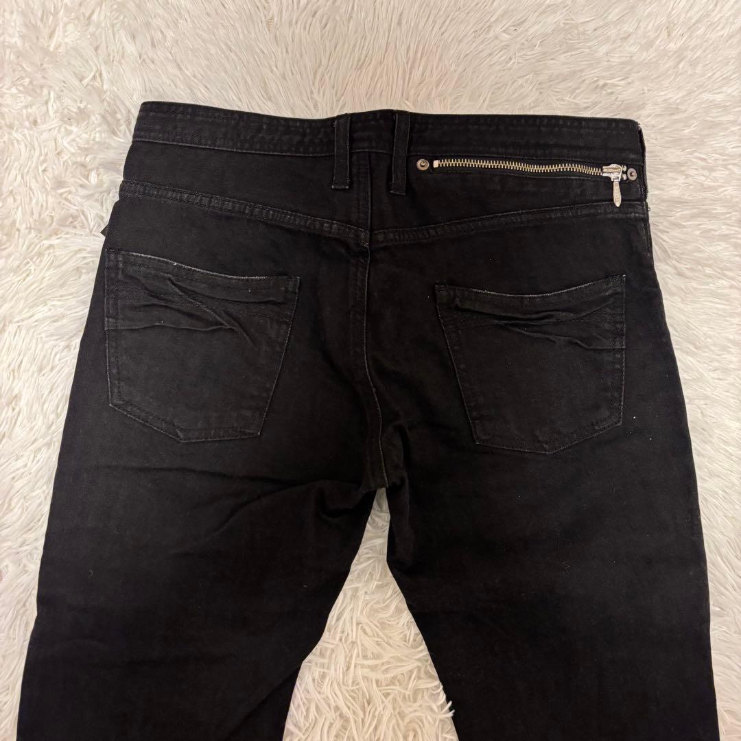 【タグ付き】 ヨウジヤマモト　AAR y2k 00s ブラック スキニー