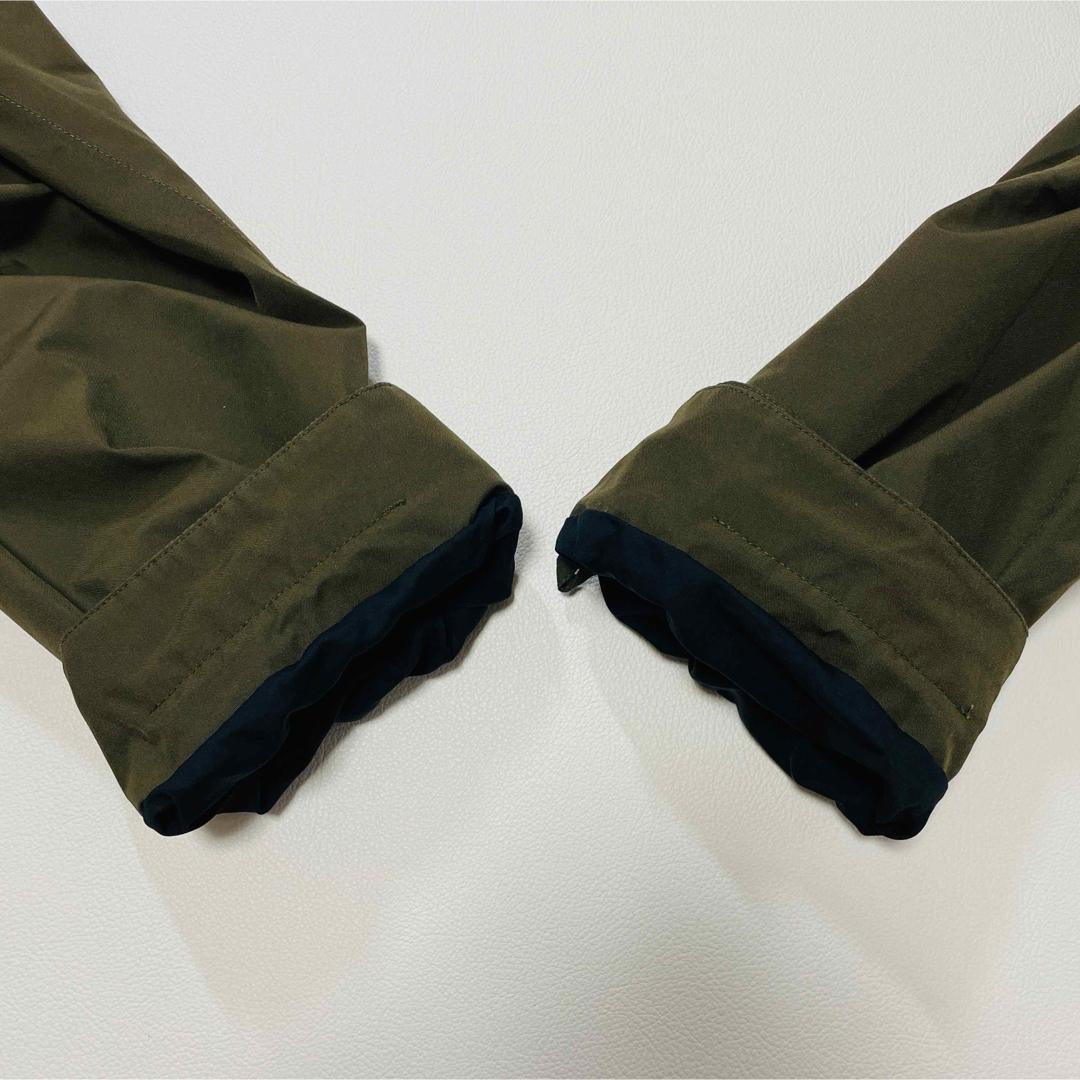 6681 ボルコム　ジャケット　ゴアテックス　無地　スノボ　カーキ