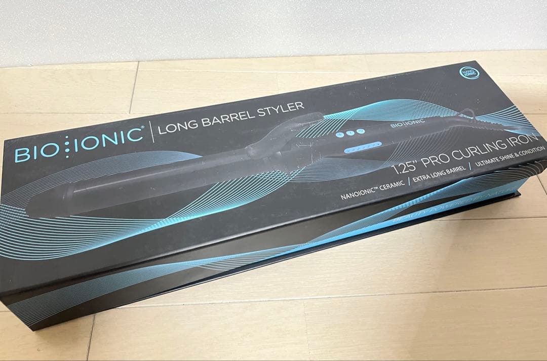 ロングバレル セラミック カールアイロン