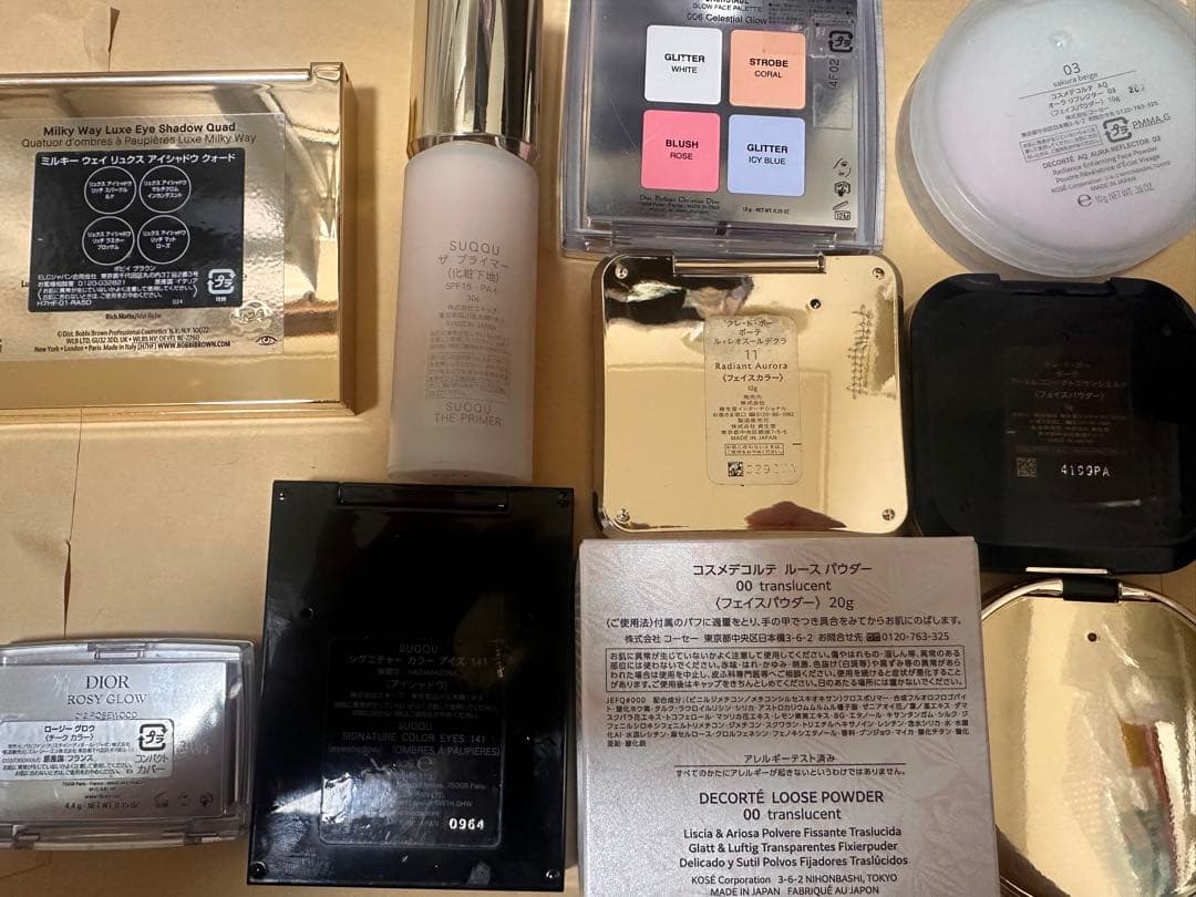 Dior SUQQU DECORTÉ デパコスメイクアップセット