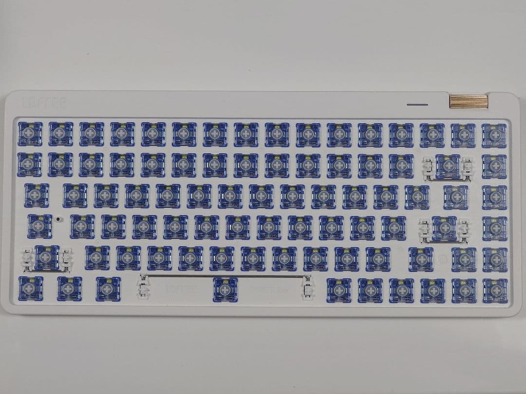 【Hades代替機】静音仕様LOFREE Flow Lite 84 （ホワイト）