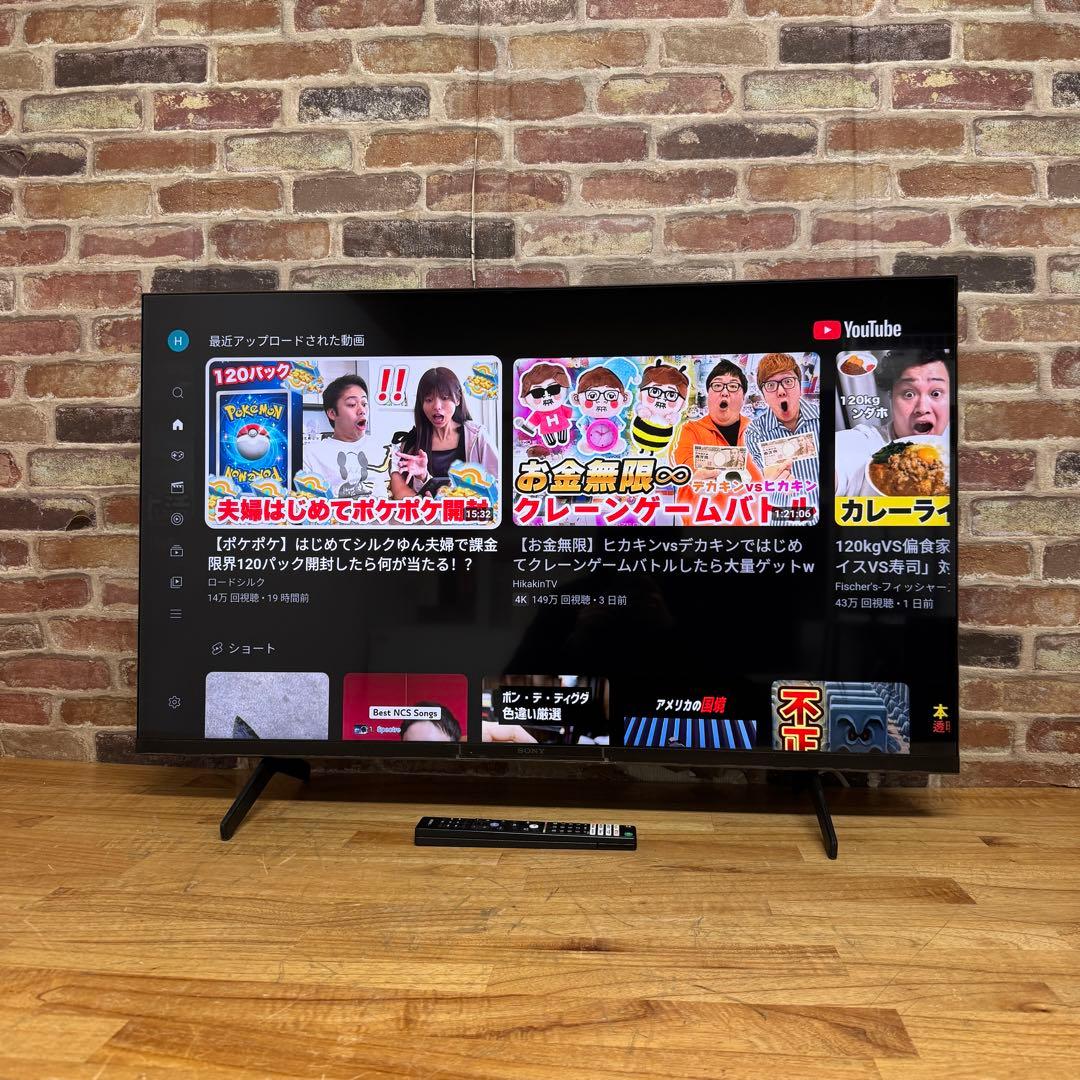 SONY 55V型 4K 液晶テレビ BRAVIA KJ-55X85J 21年製