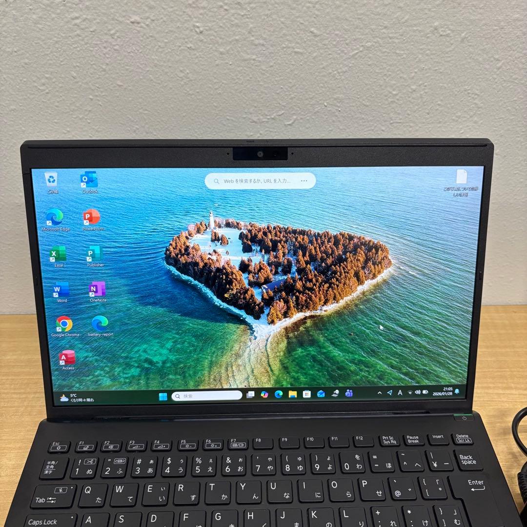 【快適動作】VAIO Pro PG i5 12世代 16GB SSD256GB