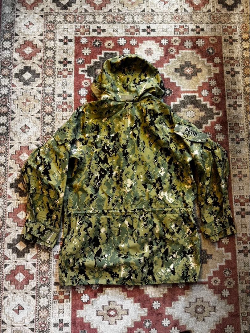 米軍実物 US NAVY AOR2 NWU Type3　ゴアテックス パーカーS