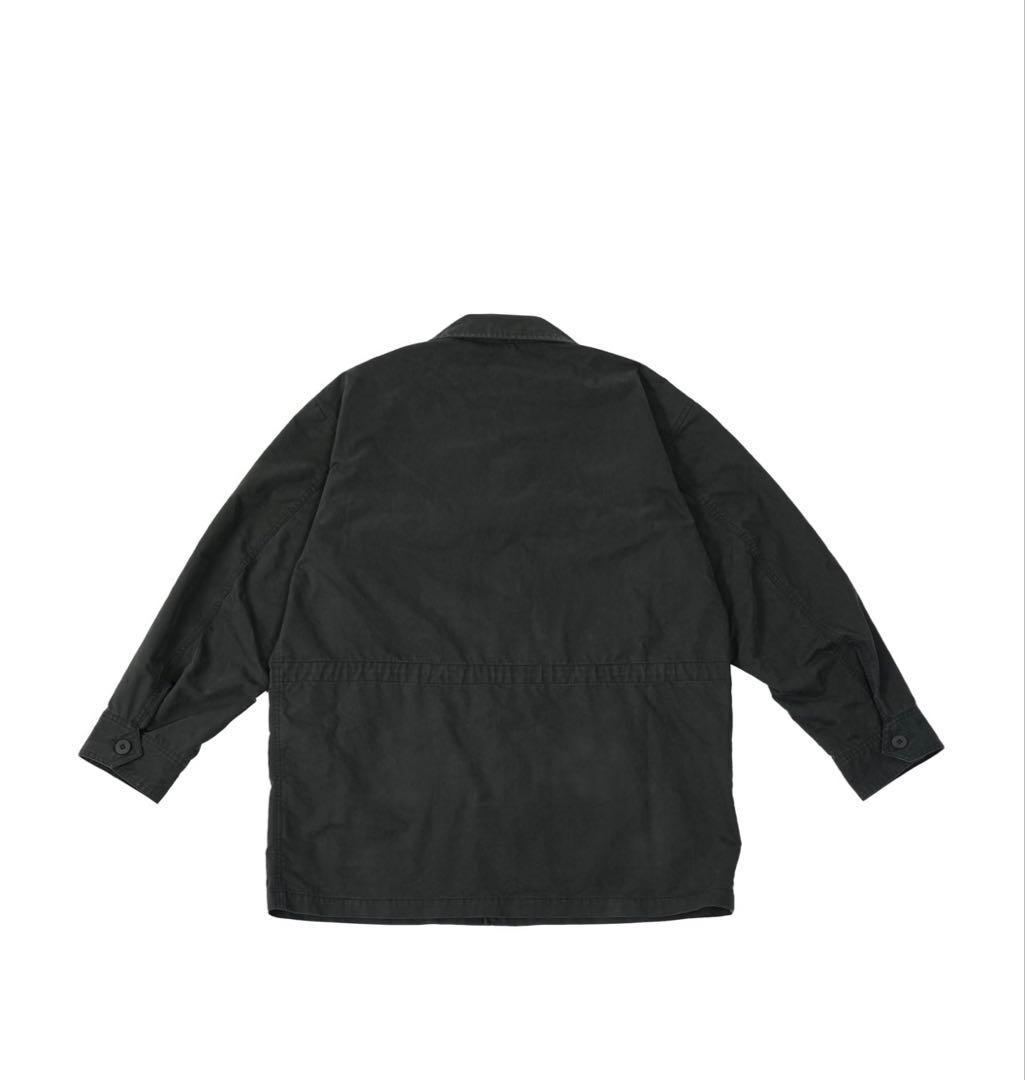 KAJA WIDE SAFARI JACKET BLACK SIZE L 稀少品