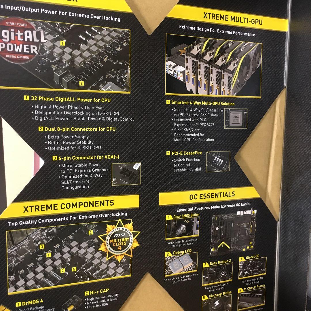 超希少 MSI Z87 XPOWER マザーボード 1150