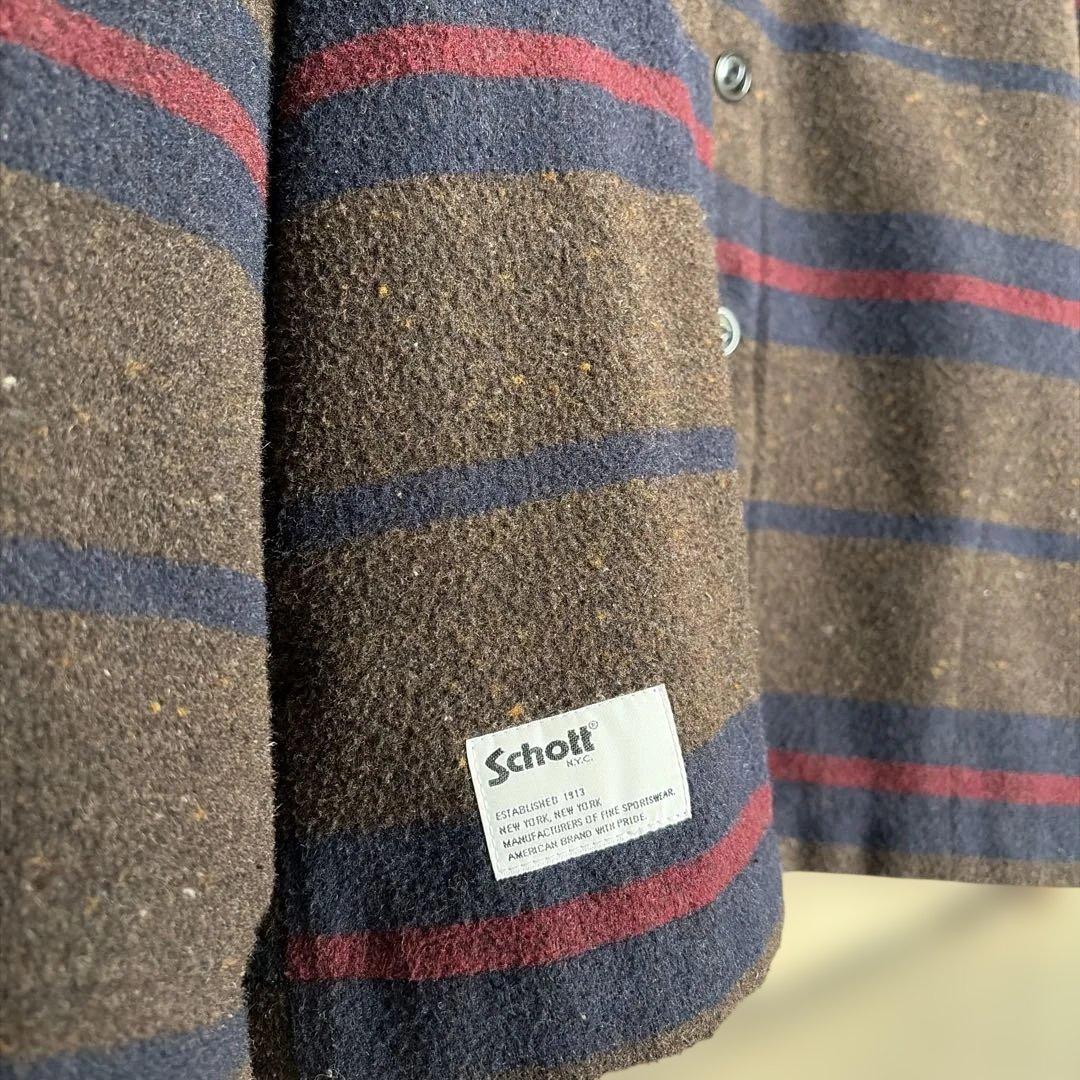 Schott ブランケットシャツ M