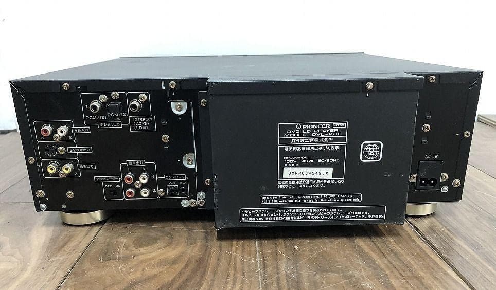 Pioneer DVD/LDコンパチブルプレーヤー カラオケ対応 DVL-K88