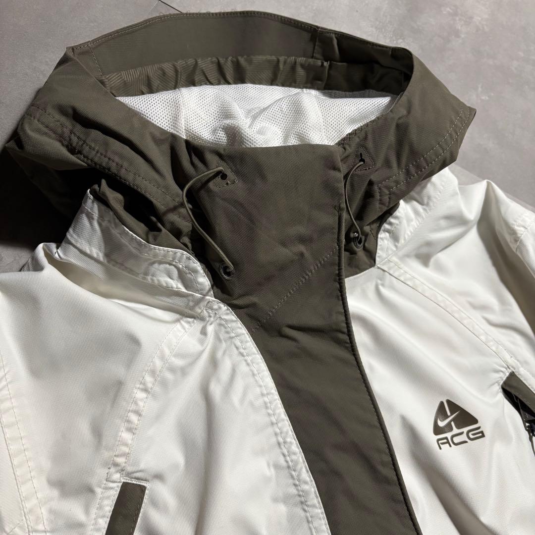 00s NIKE ACG ナイキ　マウンテンパーカー　ナイロンジャケット　白