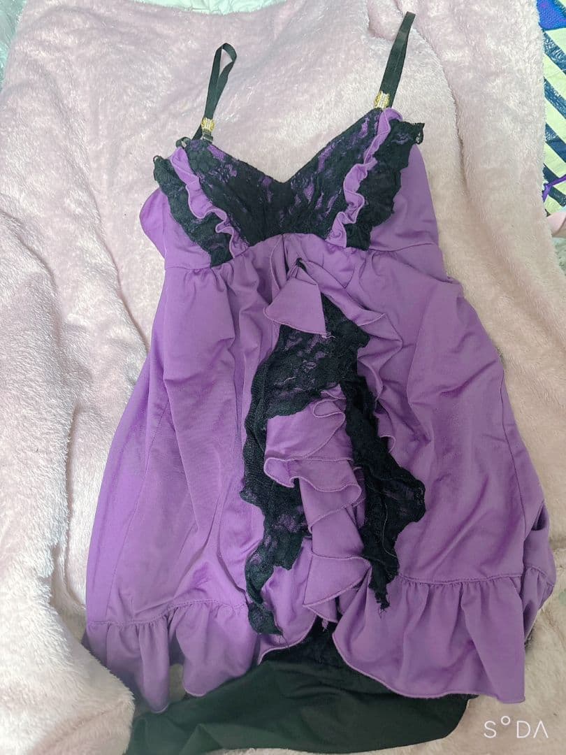 コバヤシシゲオ様GOLDS∞infinityフリルレースワンピース