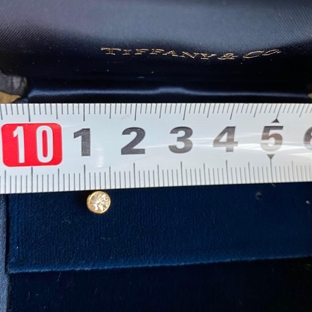 ティファニー TIFFANY 片側ダイヤモンドピアス 0.3カラット以上