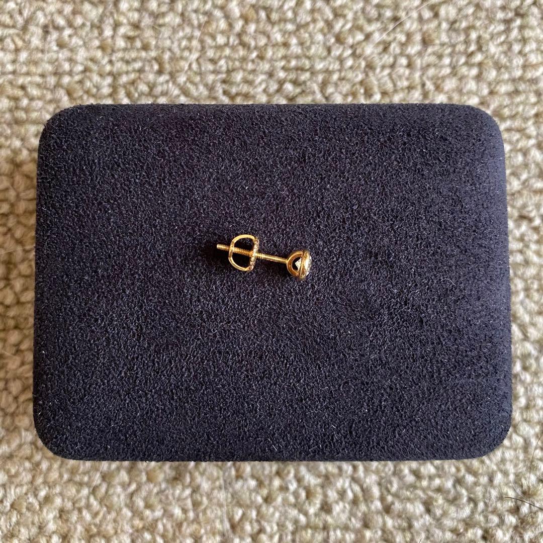 ティファニー TIFFANY 片側ダイヤモンドピアス 0.3カラット以上