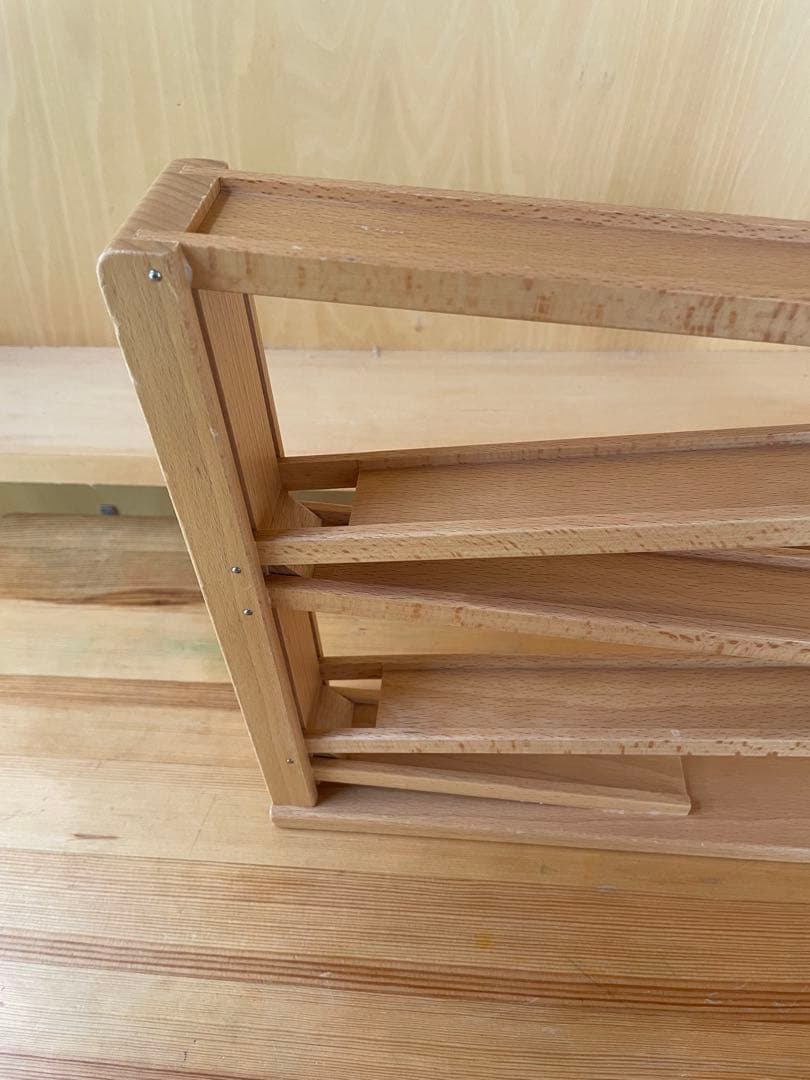 ベック社 トレインカースロープ クネクネバーン 木製 車 スロープ 車両 汽車