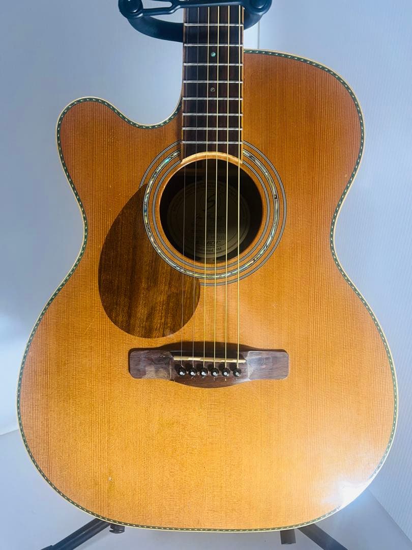 希少 GREG BENNETT OM-15CE / LH レフティ アコギ