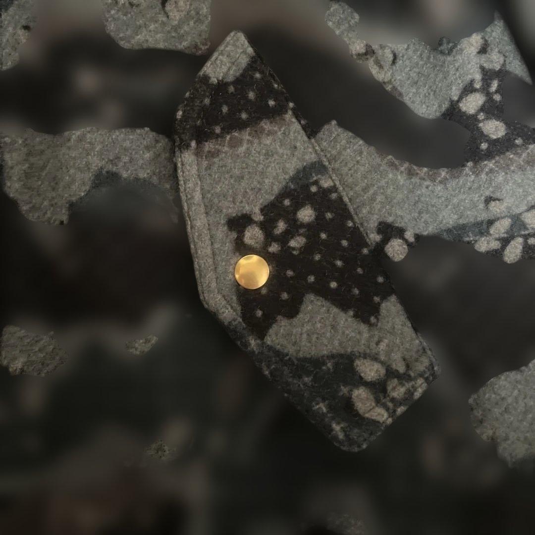 ☆SWAGGER☆ 希少/ファーブルゾン/カモフラ/迷彩/総柄/M