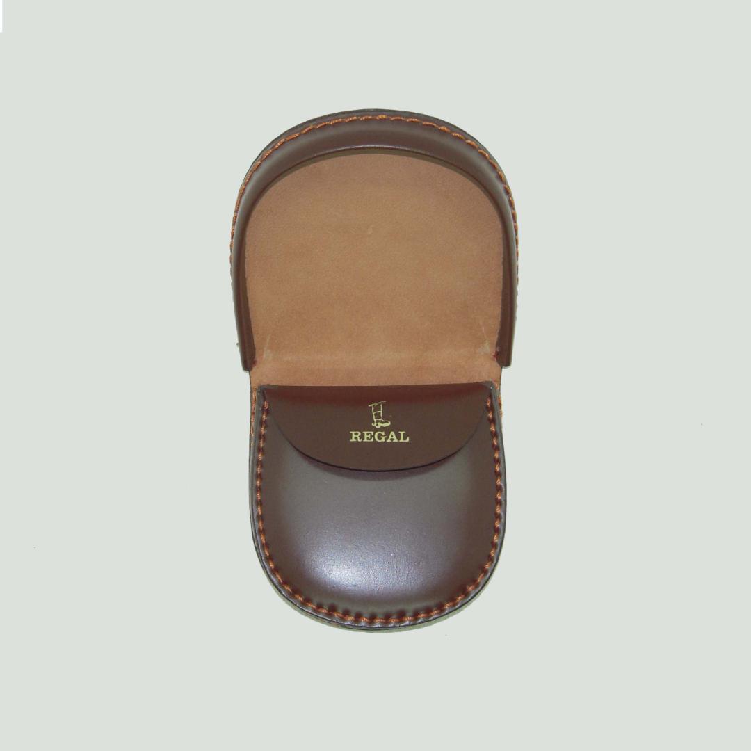 REGAL レザー 馬蹄型ケース (ブラウン)