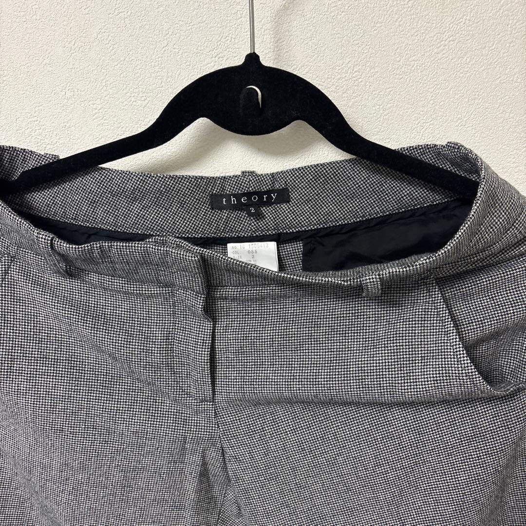 theory ダブルブレスト パンツスーツ 上下　サイズ4