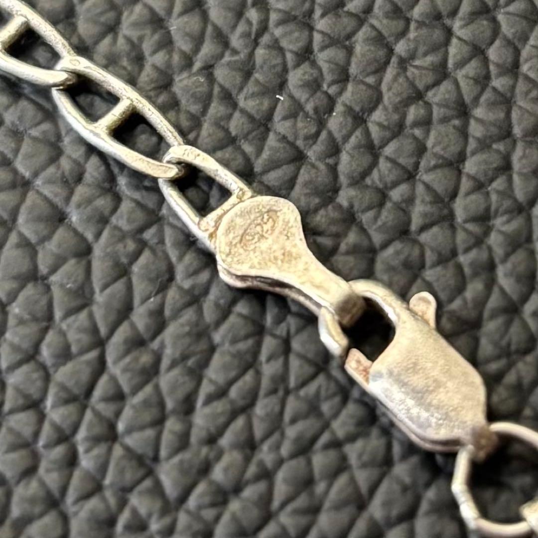 MEXICO シルバー925 3連フェザーネックレス　ヴィンテージ