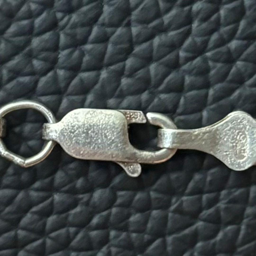 MEXICO シルバー925 3連フェザーネックレス　ヴィンテージ