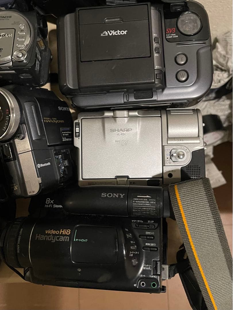 24台ビデオカメラまとめ売り