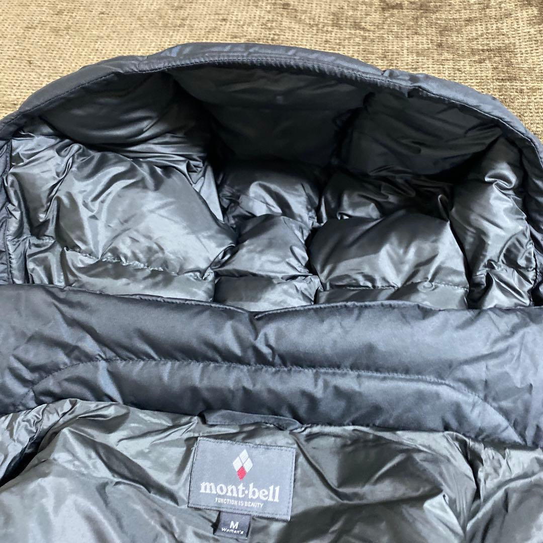 mont-bell フードが取り外せるダウンパーカ　トラベルダウンパーカ　M